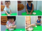 雙手揉麵團囉
