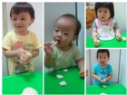 雙手揉麵團囉