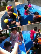 戶外遊戲~~夏日玩水
