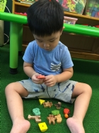 精細動作訓練~串珠