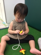 精細動作訓練~串珠