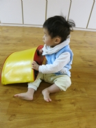 利用大積木玩遊戲