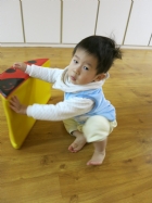 利用大積木玩遊戲