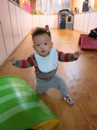 利用大積木玩遊戲