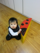 利用大積木玩遊戲