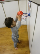 肌肉訓練-投籃比賽!!!