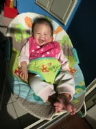 寶寶戶外活動~曬太陽