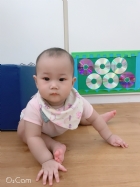 老師手做的圖卡，寶寶的眼睛看到了什麼呢？可以偷偷告訴我嗎？