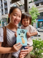 寶寶給拔比的祝福～拔比收到了嗎？