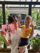 寶寶給拔比的祝福～拔比收到了嗎？