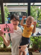 寶寶給拔比的祝福～拔比收到了嗎？