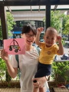 寶寶給拔比的祝福～拔比收到了嗎？