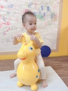 10809教具操作～可愛跳跳馬