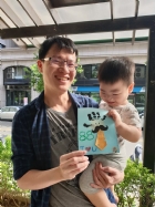 寶寶給拔比的祝福～拔比收到了嗎？