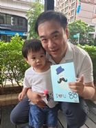 寶寶給拔比的祝福～拔比收到了嗎？