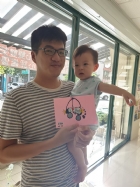 寶寶給拔比的祝福～拔比收到了嗎？