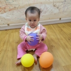 10812好多繽紛色彩的氣球哦!