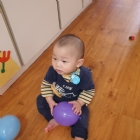 10812好多繽紛色彩的氣球哦!