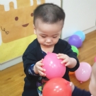 10812好多繽紛色彩的氣球哦!