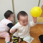 10812好多繽紛色彩的氣球哦!