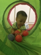 我最喜歡玩鑽籠哦!