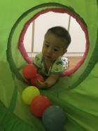 我最喜歡玩鑽籠哦!