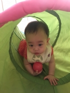 我最喜歡玩鑽籠哦!