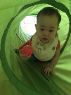 我最喜歡玩鑽籠哦!