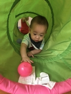 我最喜歡玩鑽籠哦!