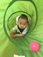 我最喜歡玩鑽籠哦!