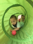 我最喜歡玩鑽籠哦!