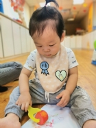 10910荳芽寶寶的滾輪畫創作