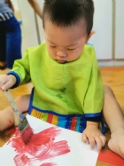 10911荳芽寶寶創意塗鴨畫