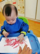 10911荳芽寶寶創意塗鴨畫