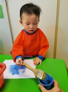 10911荳芽寶寶創意塗鴨畫