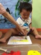 10911寶寶可愛塗鴨畫~爸比媽咪看得懂寶寶在畫什麼嗎?期待你們的分享哦!