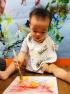 10911寶寶可愛塗鴨畫~爸比媽咪看得懂寶寶在畫什麼嗎?期待你們的分享哦