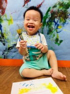 10911寶寶可愛塗鴨畫~爸比媽咪看得懂寶寶在畫什麼嗎?期待你們的分享哦