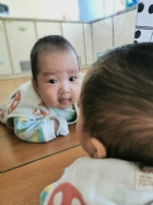 10901寶寶看一看，鏡子裡的自己