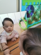 10901寶寶看一看，鏡子裡的自己