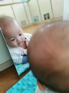 10901寶寶看一看，鏡子裡的自己