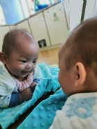 10901寶寶看一看，鏡子裡的自己