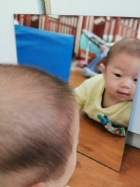 10901寶寶看一看，鏡子裡的自己