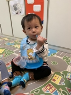每日飯後的例行作業～荳苗班寶貝來潔牙囉！
