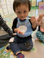 每日飯後的例行作業～荳苗班寶貝來潔牙囉！