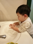 防疫工作要做好～勤洗手最重要～雖然平常有在練，還是要注意步驟哦！