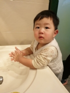 防疫工作要做好～勤洗手最重要～雖然平常有在練，還是要注意步驟哦！