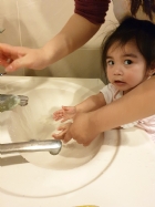 防疫工作要做好～勤洗手最重要～雖然平常有在練，還是要注意步驟哦！