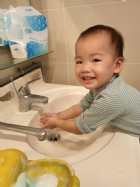 防疫工作要做好～勤洗手最重要～雖然平常有在練，還是要注意步驟哦！