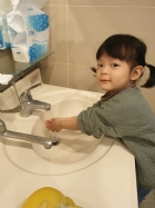 防疫工作要做好～勤洗手最重要～雖然平常有在練，還是要注意步驟哦！